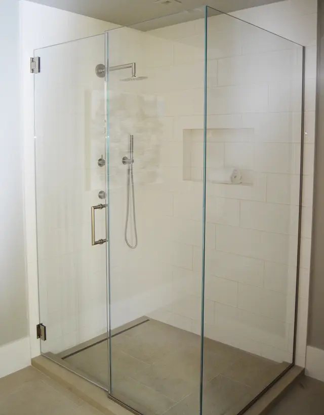 Frameless Glass Shower Enclosure near Laguna Hills