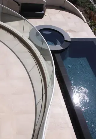 Top Quality Pool Glass Railing near Newport Beach