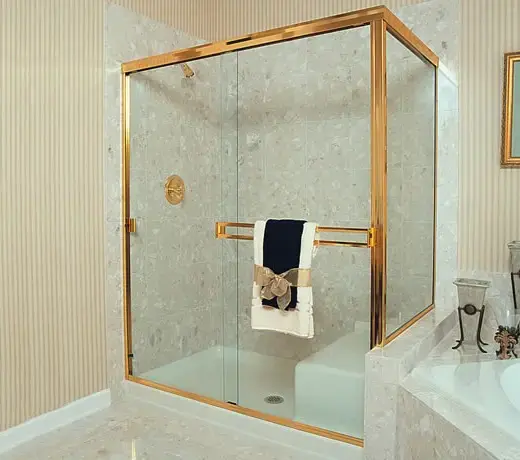 Custom Glass Shower Enclosure Design near Irvine, CA